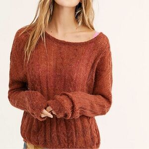 FREE PEOPLE ANGEL SOFT PULLOVER SWEATER